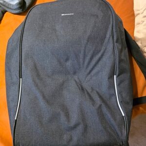 Black AntiTheft Backpack for Men